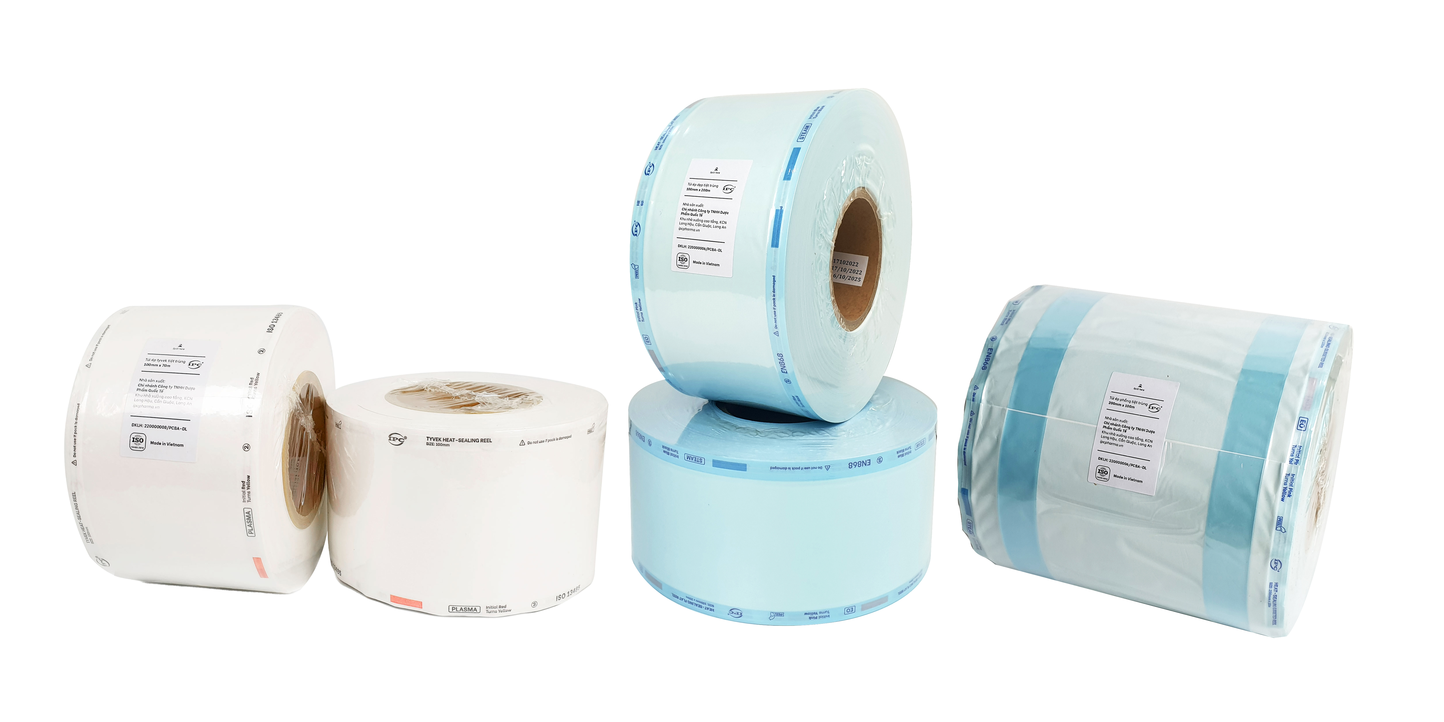Plasma Tyvek Heat-sealing Sterilization Reels 