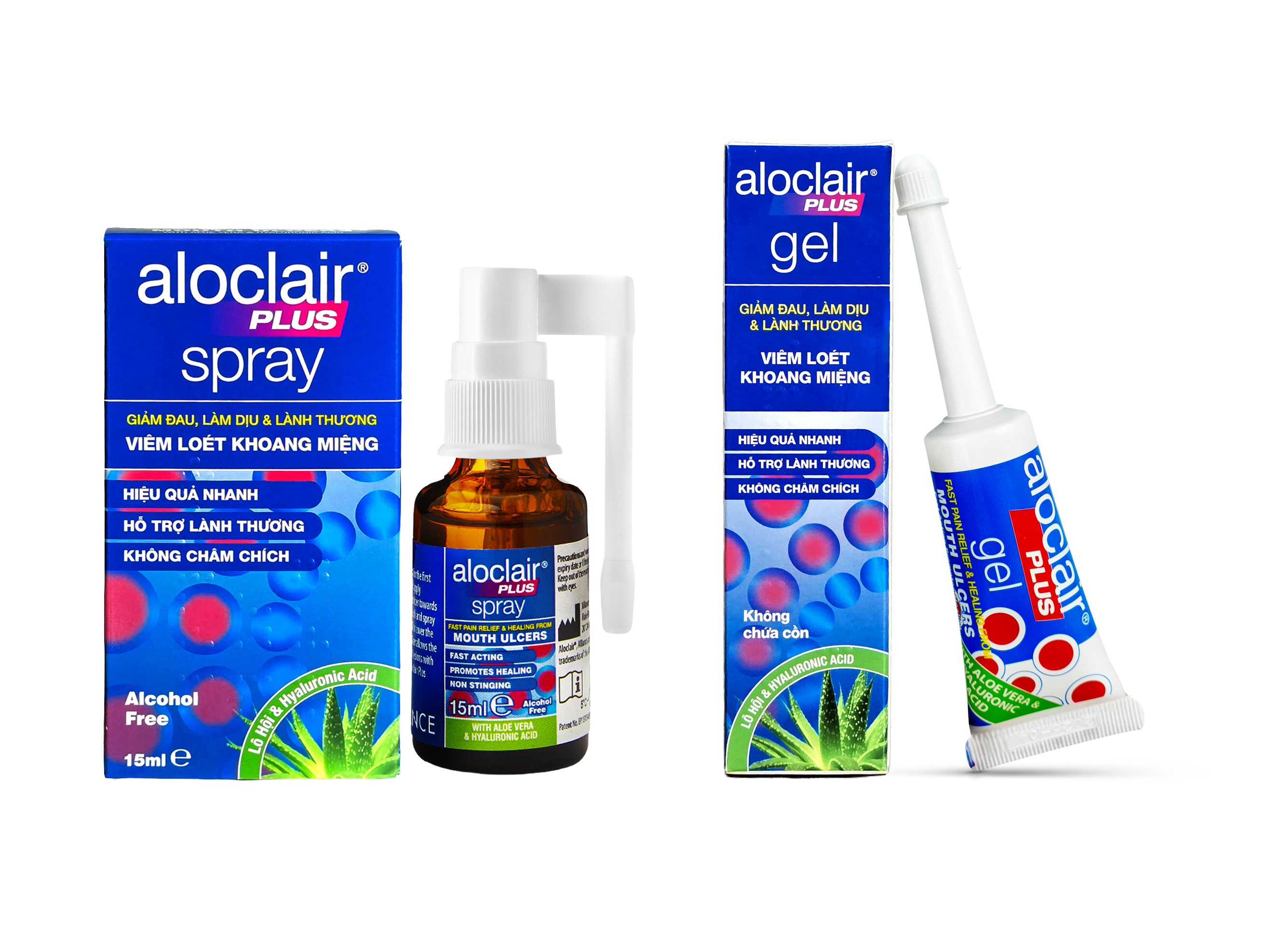 Aloclair Plus Spray & Gel