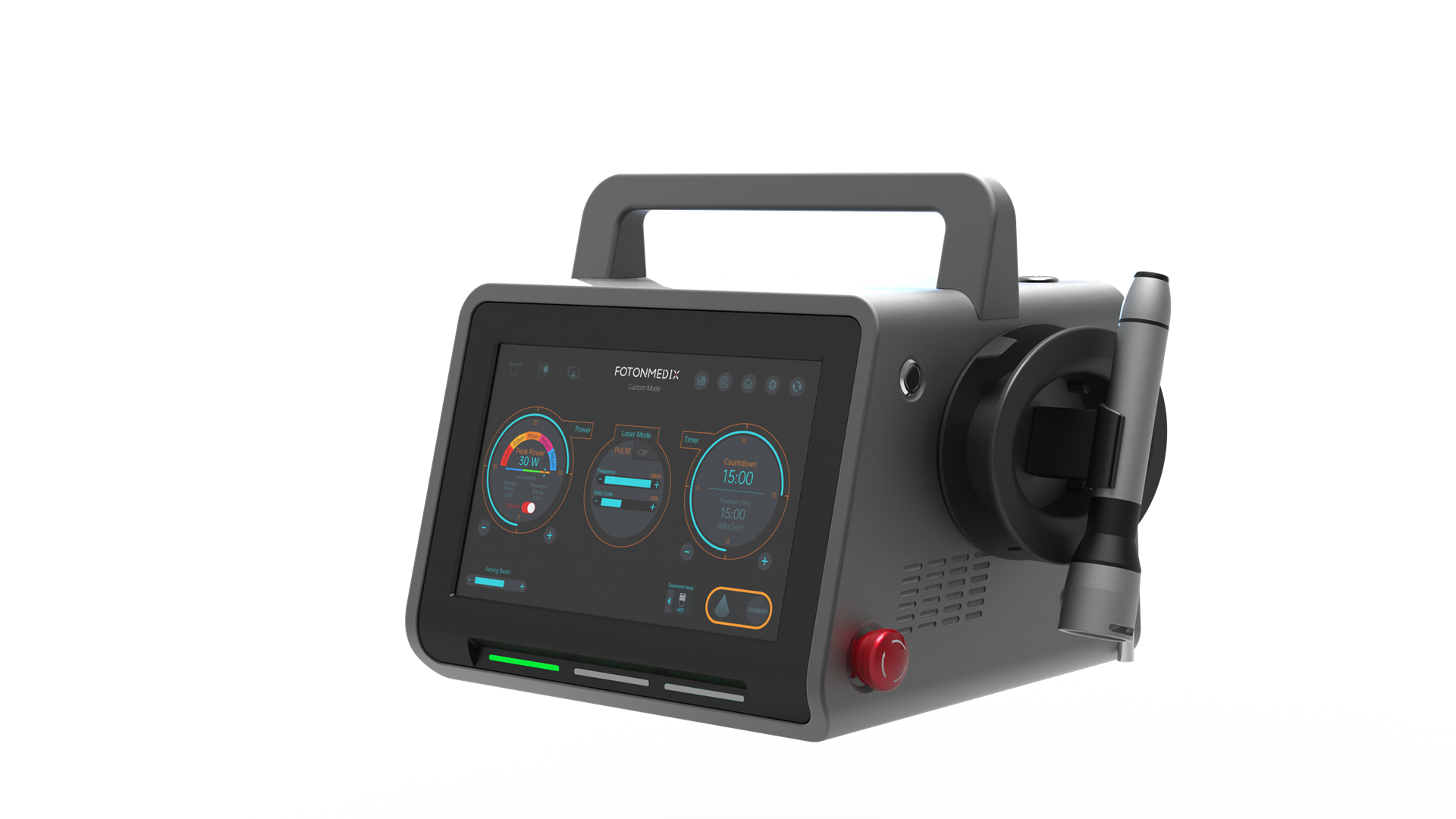 5 Wavelengths Physiotherapy Laser (650nm + 810nm + 915nm + 940nm + 980nm I 30W)