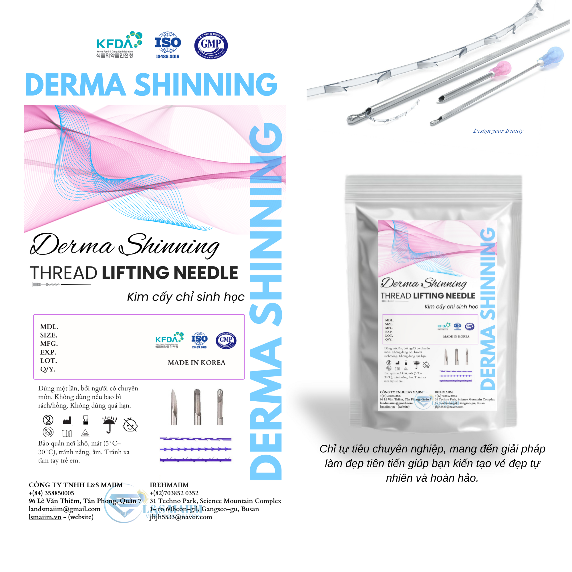 Derma Shinning Thread Lifting Needle