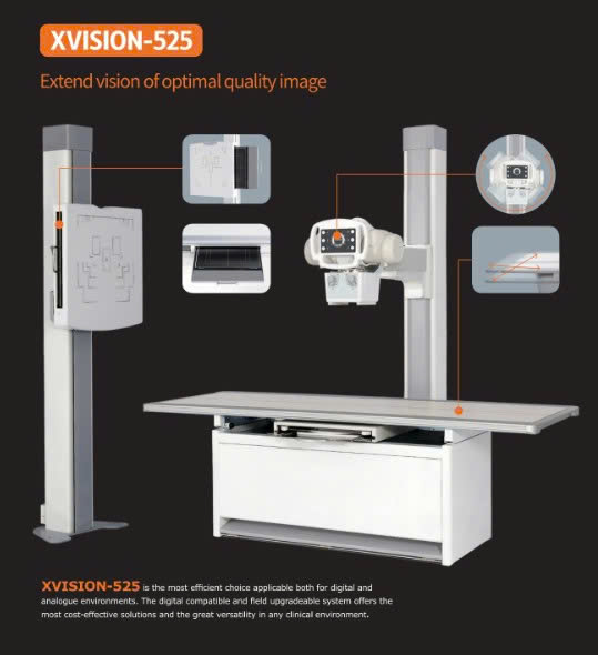 Hệ thống máy chụp X-QUANG kỹ thuật số chụp tổng quát