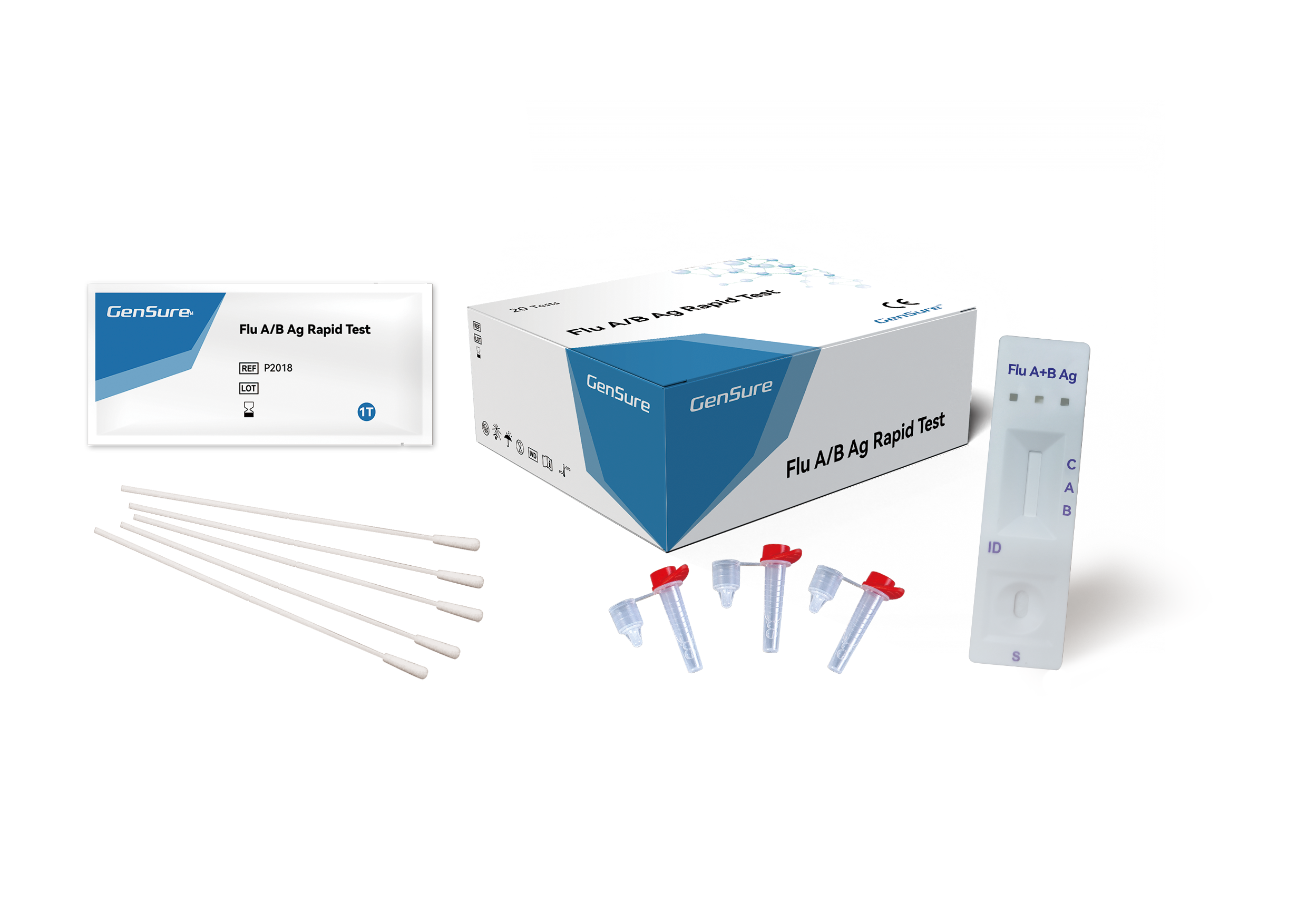 Influenza A/B antigen rapid test
