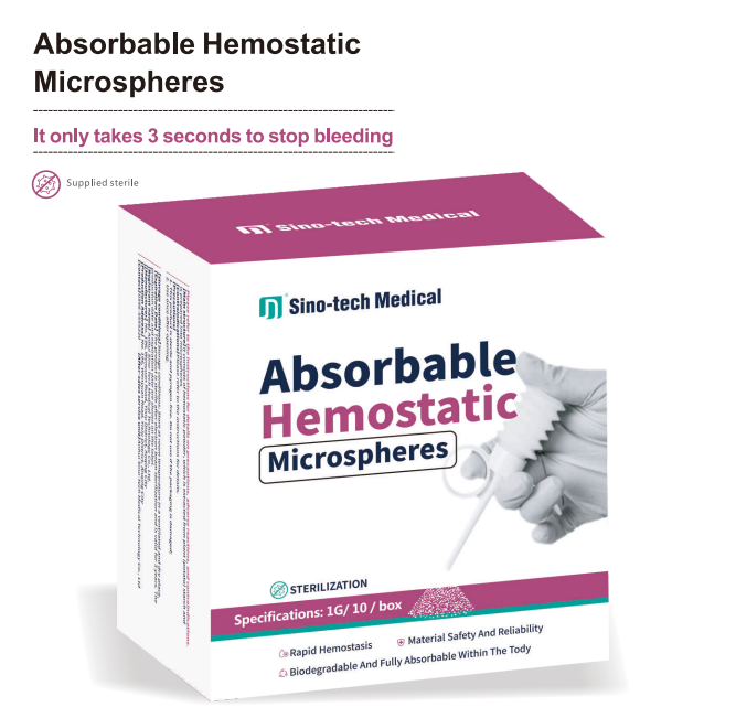 Absorbable Hemostatic Microspheres