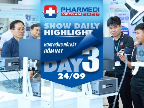 NGÀY CUỐI HÀNH TRÌNH KẾT NỐI VÀ ĐỊNH HÌNH TƯƠNG LAI NGÀNH Y TẾ TẠI PHARMEDI & HEALTHCARE VIETNAM 2026