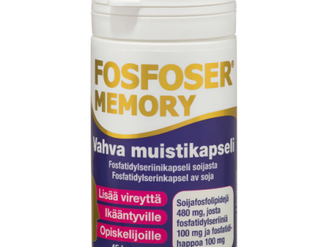 Food supplements for brain health Fosfoser® Memory