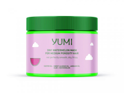 WATERMELON MASK FOR MEDIUM POROSITY HAIR 300ml